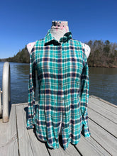 Upcycled Flannel // COME TOGETHER // small handmade