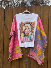 *remake* KANTHA TEE KAFTAN // open size handmade // DOLLY pink