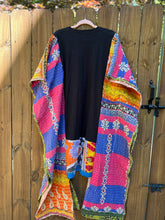 KANTHA WING UPCYCLED DRESS// free size handmade// NIRVANA guitar