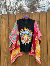 KANTHA TEE KAFTAN // open size handmade // VAN HALEN
