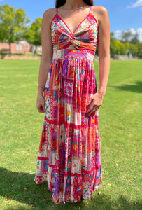 SUMMER PATCHWORK // maxi dress