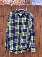 OOAK upcycled FLANNEL “Bob Marley ” shirt // large