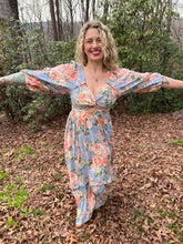 ELIZABETH rose 3/4 dress // maxi dress