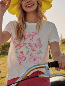 BUTTERFLIES // graphic tee