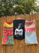 *remake* KANTHA TEE KAFTAN // open size handmade // JOHN LENNON imagine