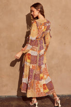 Loving Free Maxi Wrap Dress: GOLDEN DESERT