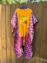 KANTHA WING UPCYCLED DRESS// free size handmade// BOB MARLEY