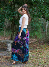 Stretch Galaxy tie dye // palazzo pants