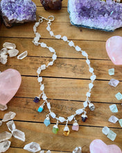 LUXE RAINBOW CHAKRA NECKLACE // sterling silver