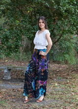 Stretch Galaxy tie dye // palazzo pants