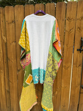 *remake* KANTHA TEE DRESS // open size handmade // STEVIE Gypsy print