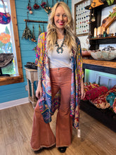 Patchwork boho kimono