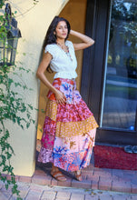 Summer garden queen skirt // stretch smocked fit
