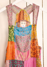 Recycled Sari Patchwork overalls // one size small-3XL