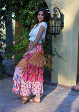 Summer garden queen skirt // stretch smocked fit