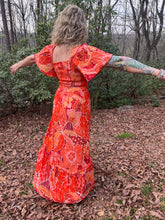 MADELINE Tangerine dress // maxi dress
