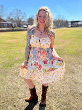 ELLA patchwork dress // mini dress