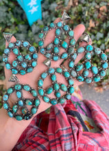 TIBETAN TURQUOISE PEACE SIGN PENDANT