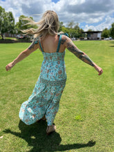 FORGET ME NOT ribbon tie // maxi dress