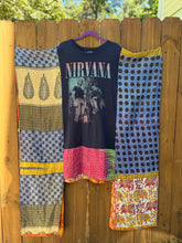 KANTHA WING UPCYCLED DRESS// free size handmade// NIRVANA