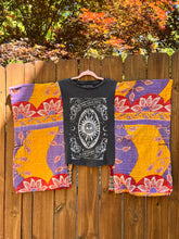 KANTHA TEE KAFTAN // open size handmade // find your path
