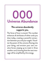 Angel Numbers Deck by Mystic Michaela: Flashcards; 100 pages / English