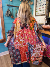 Pink hues Patchwork kimono