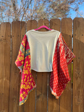 *Remake* KANTHA TEE KAFTAN // open size ROCK & ROLL