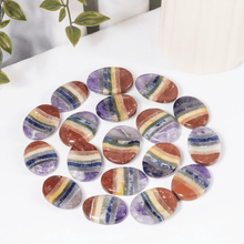 Bonded Chakra Worry Stones | Pocket Crystal | Thumb Stone