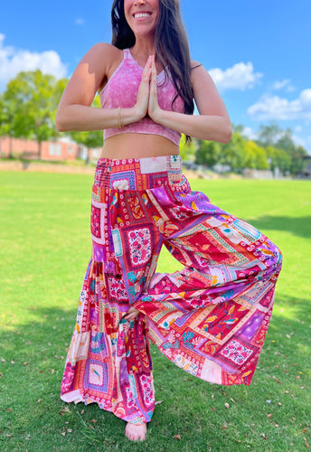 SUMMER PATCHWORK  / PALAZZO PANTS