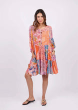 Summer Garden mini dress  // adjustable waist