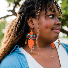 Butterfly Fringe Earring