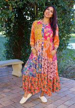 Summer Garden Maxi // adjustable waist