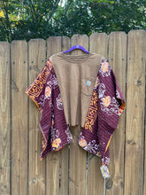 KANTHA TEE KAFTAN // open size handmade // CARHARTT