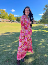 PRESSED FLOWERS  // maxi dress