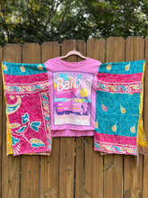 KANTHA TEE KAFTAN // open size handmade // BARBIE