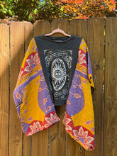 KANTHA TEE KAFTAN // open size handmade // find your path