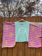 KANTHA TEE KAFTAN // open size handmade // DAYDREAMER