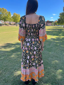 Autumn Queen // maxi dress