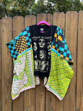 KANTHA TEE KAFTAN // open size handmade // KISS