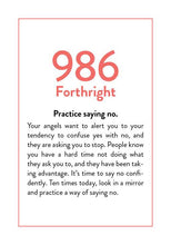 Angel Numbers Deck by Mystic Michaela: Flashcards; 100 pages / English