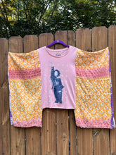 KANTHA TEE KAFTAN // open size handmade // SELENA