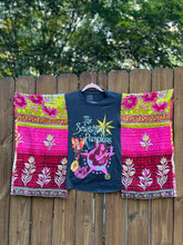 *remake* KANTHA TEE KAFTAN // open size handmade // SMASHING PUMPKINS Pink