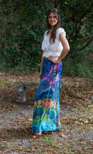 Stretch Indigo tie dye // palazzo pants
