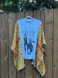 *remake* KANTHA TEE KAFTAN // open size handmade // FLEETWOOD White