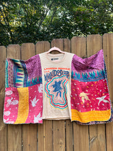 KANTHA TEE KAFTAN // open size handmade // LAUREN DIAGLE