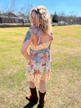 ELLA patchwork dress // mini dress