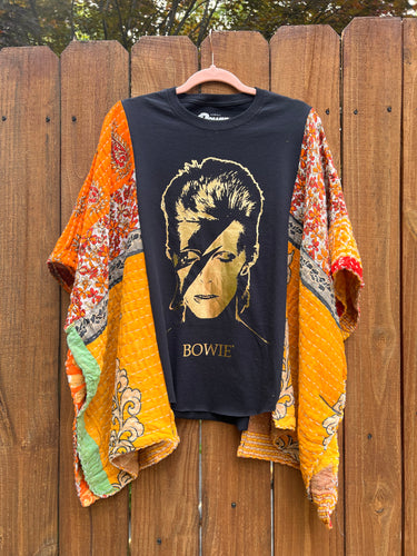 *Remake* KANTHA TEE KAFTAN // open size handmade // BOWIE goldm