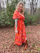 MADELINE Tangerine dress // maxi dress