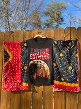 KANTHA TEE KAFTAN // open size handmade // LYNYRD SKYNYRD